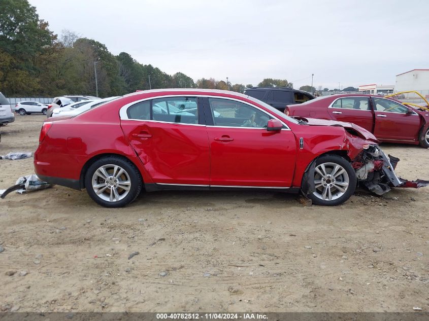 2010 Lincoln Mks VIN: 1LNHL9DR1AG609786 Lot: 40782512