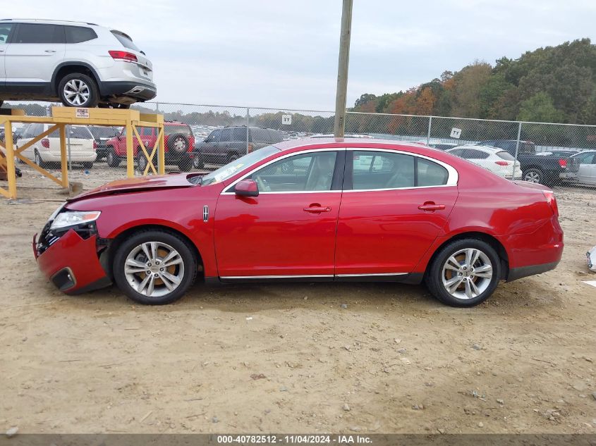 2010 Lincoln Mks VIN: 1LNHL9DR1AG609786 Lot: 40782512