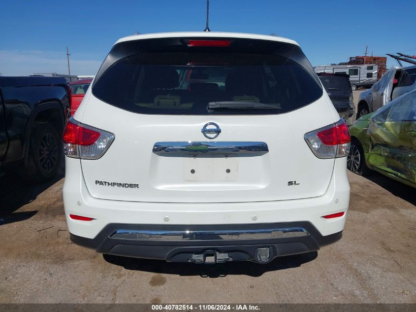 2015 Nissan Pathfinder Sl VIN: 5N1AR2MN7FC723584 Lot: 40782514