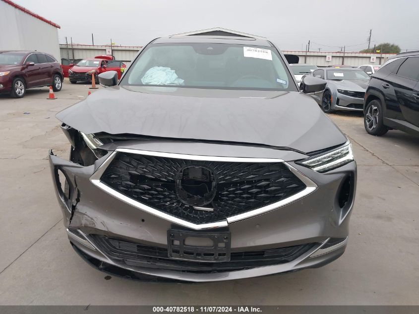 2022 Acura Mdx Technology Package VIN: 5J8YD9H40NL009517 Lot: 40782518