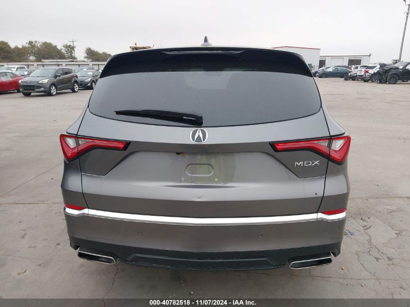 2022 Acura Mdx Technology Package VIN: 5J8YD9H40NL009517 Lot: 40782518