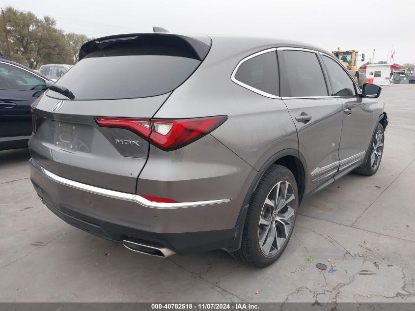 VIN 5J8YD9H40NL009517 2022 ACURA MDX no.4