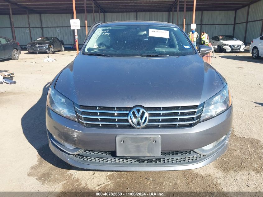 2012 Volkswagen Passat 2.0L Tdi Sel Premium VIN: 1VWCN7A37CC089971 Lot: 40782550