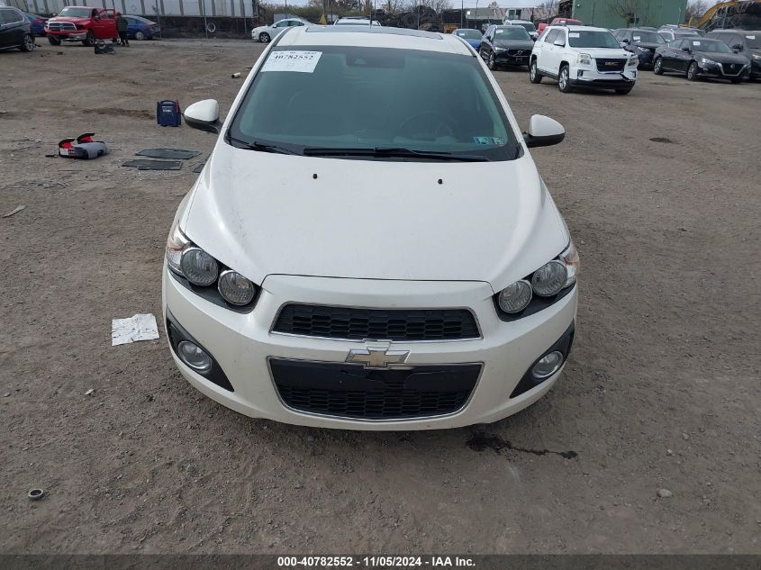 2014 Chevrolet Sonic Ltz Manual VIN: 1G1JF6SB6E4134976 Lot: 40782552