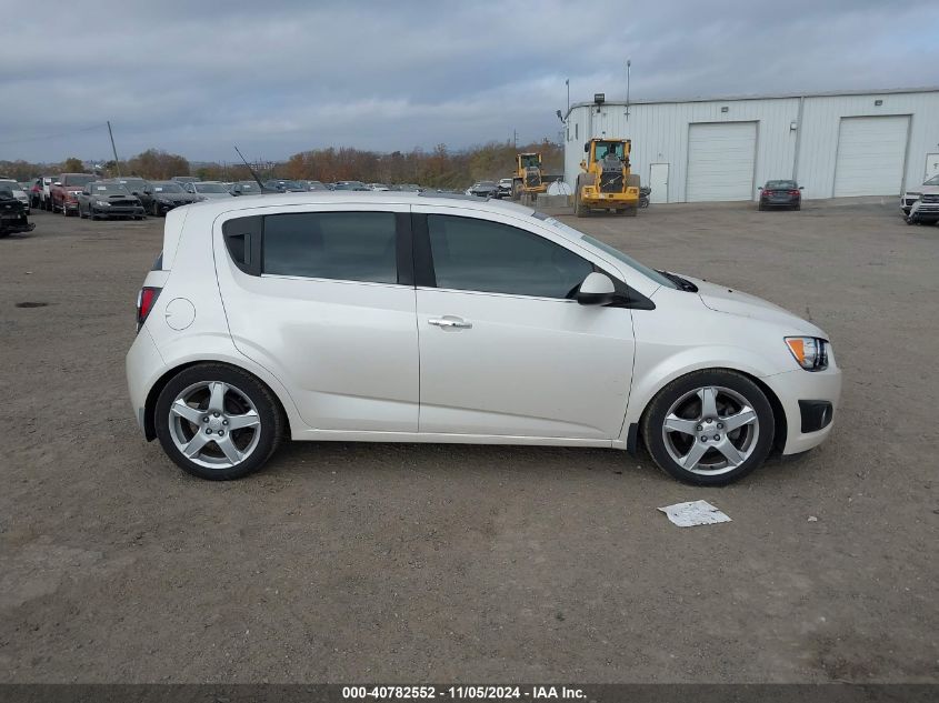 2014 Chevrolet Sonic Ltz Manual VIN: 1G1JF6SB6E4134976 Lot: 40782552