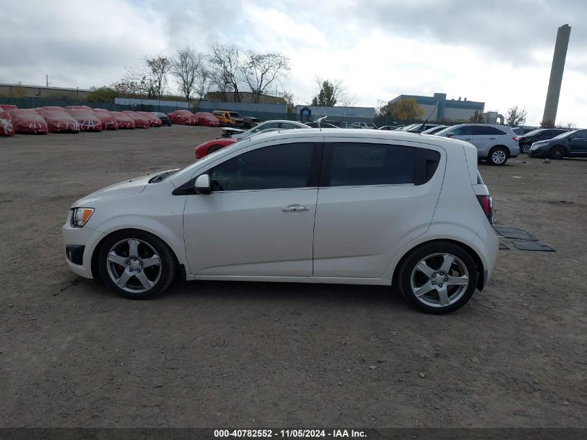 2014 Chevrolet Sonic Ltz Manual VIN: 1G1JF6SB6E4134976 Lot: 40782552