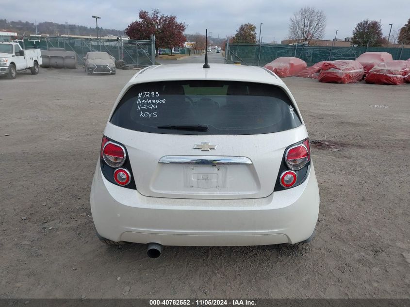 2014 Chevrolet Sonic Ltz Manual VIN: 1G1JF6SB6E4134976 Lot: 40782552