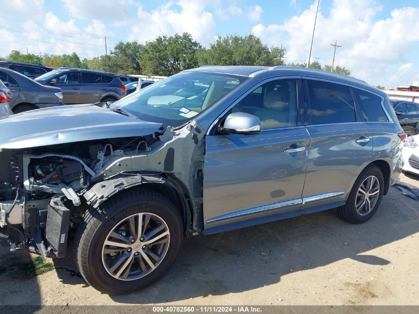 2019 Infiniti Qx60 Luxe VIN: 5N1DL0MN4KC553214 Lot: 40782560