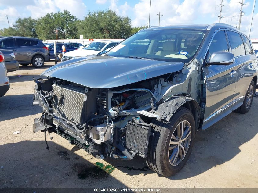 2019 Infiniti Qx60 Luxe VIN: 5N1DL0MN4KC553214 Lot: 40782560