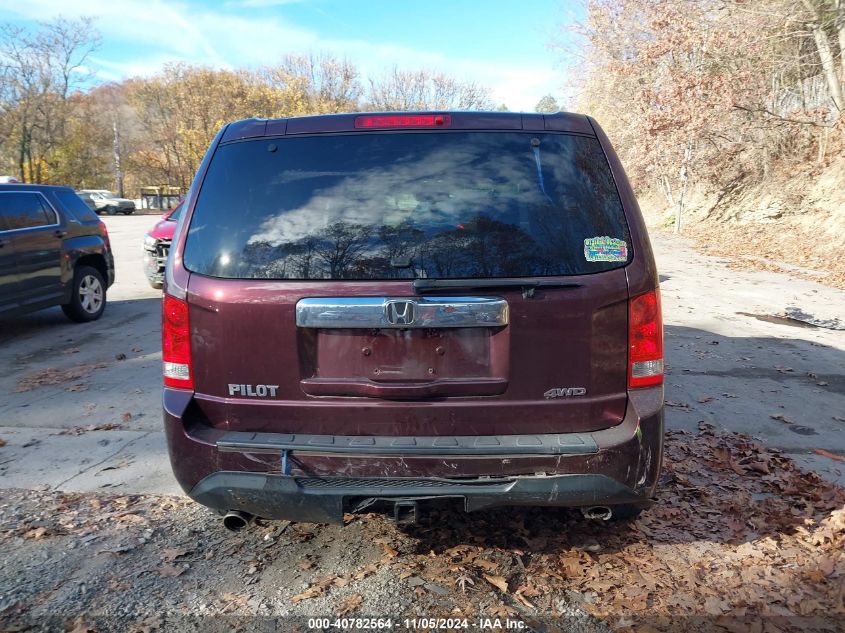 2014 Honda Pilot Ex-L VIN: 5FNYF4H5XEB055637 Lot: 40782564