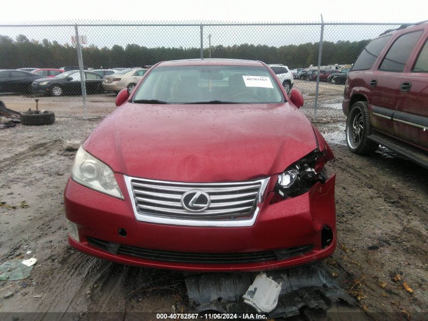 2010 Lexus Es 350 VIN: JTHBK1EG0A2387636 Lot: 40782567