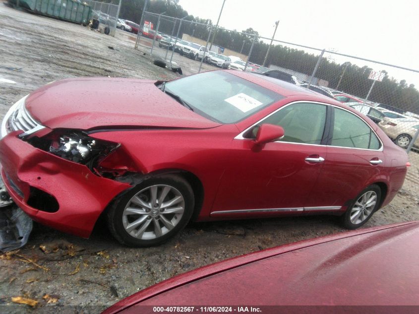 2010 Lexus Es 350 VIN: JTHBK1EG0A2387636 Lot: 40782567