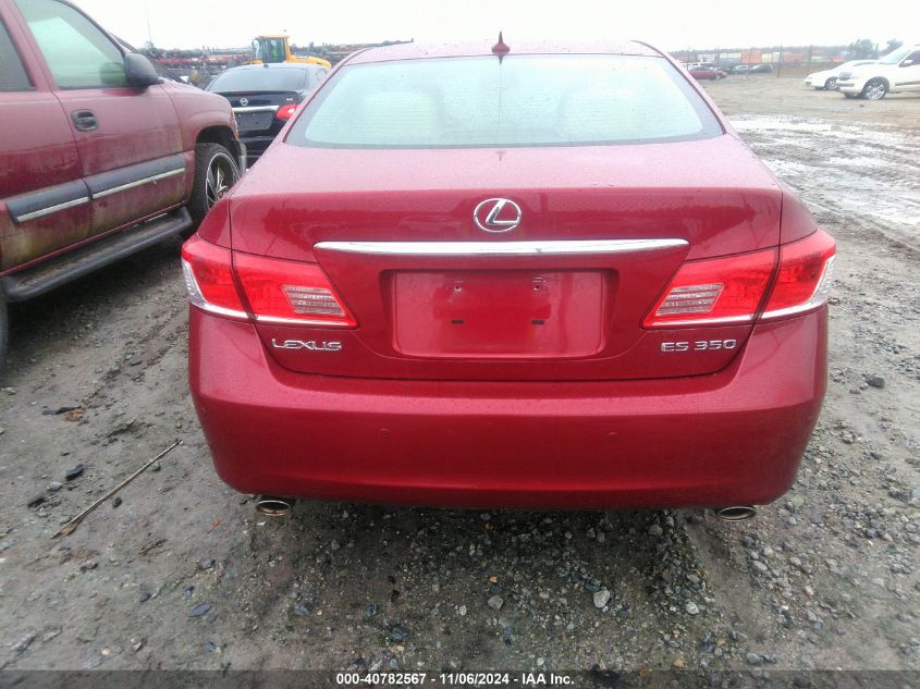 2010 Lexus Es 350 VIN: JTHBK1EG0A2387636 Lot: 40782567