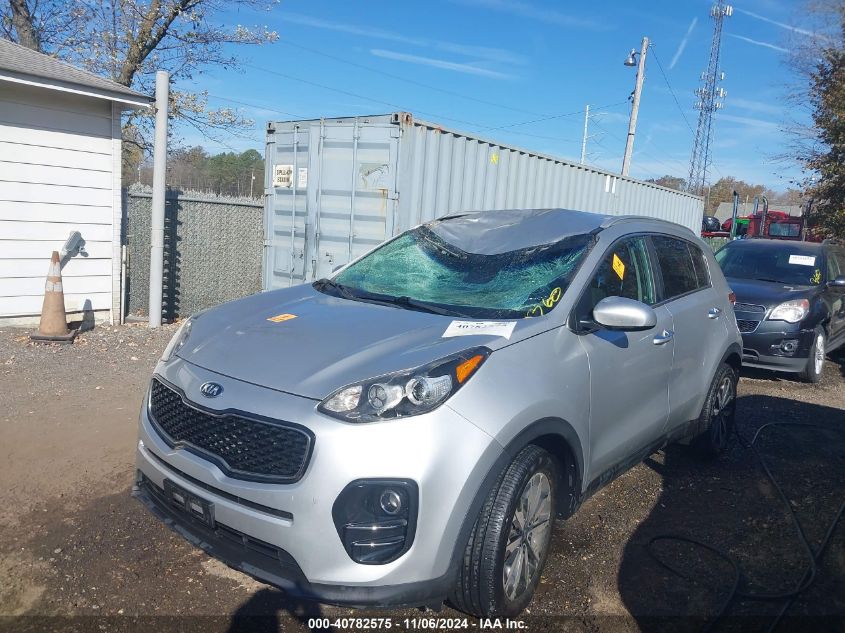 2017 Kia Sportage Ex VIN: KNDPN3AC9H7186795 Lot: 40782575