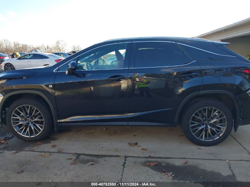 2022 Lexus Rx 350 F Sport Handling VIN: 2T2YZMDA2NC340701 Lot: 40782580