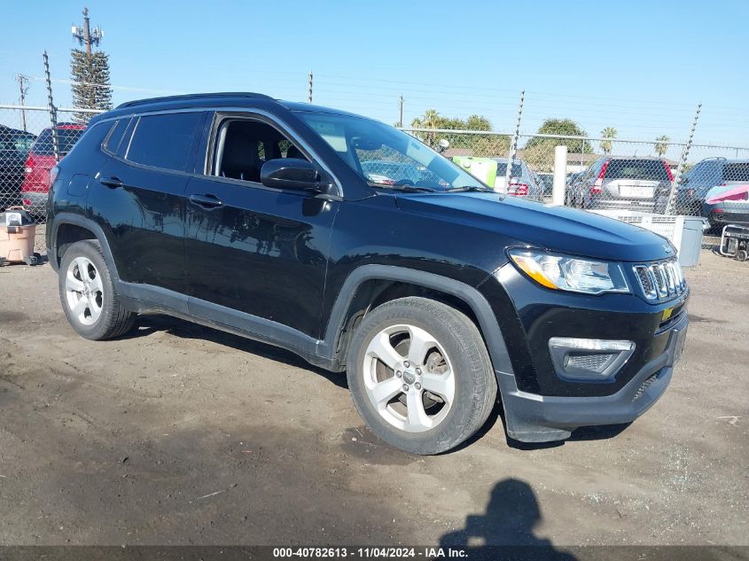 2018 Jeep Compass Latitude Fwd VIN: 3C4NJCBB9JT226108 Lot: 40782613