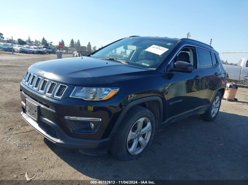 2018 Jeep Compass Latitude Fwd VIN: 3C4NJCBB9JT226108 Lot: 40782613