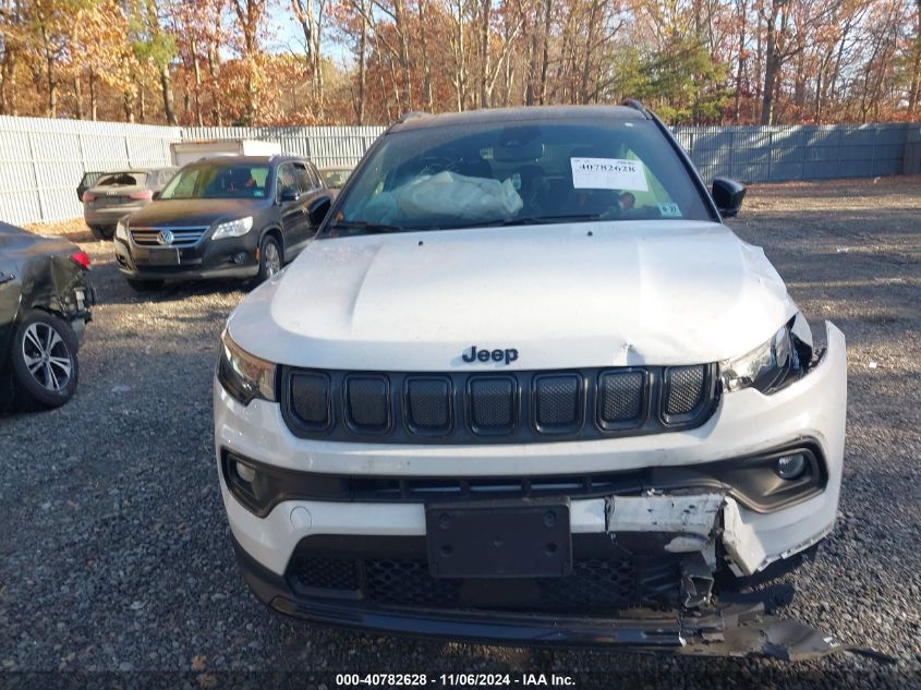 2022 Jeep Compass Altitude 4X4 VIN: 3C4NJDBB8NT176488 Lot: 40782628