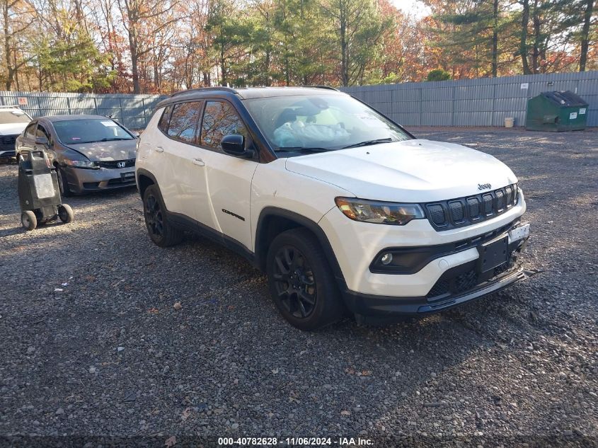 2022 Jeep Compass Altitude 4X4 VIN: 3C4NJDBB8NT176488 Lot: 40782628