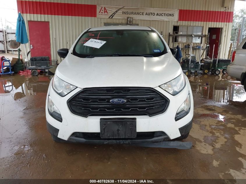 2018 Ford Ecosport S VIN: MAJ3P1RE4JC242809 Lot: 40782638