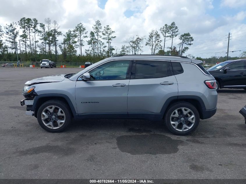 2019 Jeep Compass Limited Fwd VIN: 3C4NJCCB4KT664518 Lot: 40782664