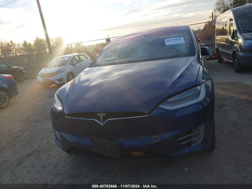 2016 Tesla Model X 60D/70D/75D/90D/P100D VIN: 5YJXCBE26GF020972 Lot: 40782666