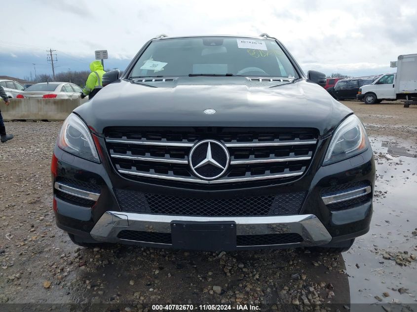 2013 Mercedes-Benz Ml 350 4Matic VIN: 4JGDA5HB0DA186152 Lot: 40782670