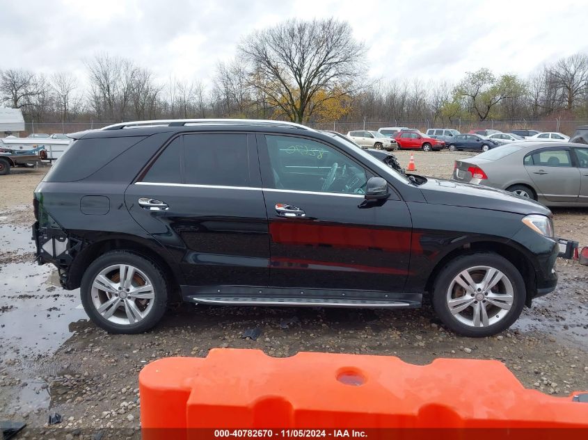 2013 MERCEDES-BENZ ML 350 4MATIC - 4JGDA5HB0DA186152