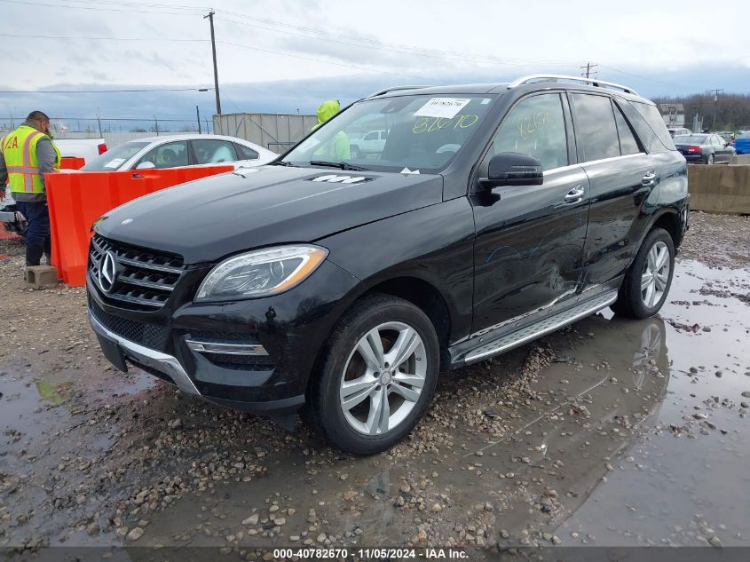 2013 MERCEDES-BENZ ML 350 4MATIC - 4JGDA5HB0DA186152