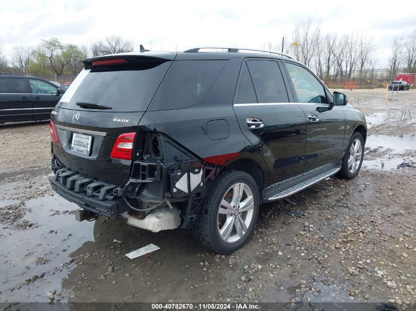 2013 MERCEDES-BENZ ML 350 4MATIC - 4JGDA5HB0DA186152
