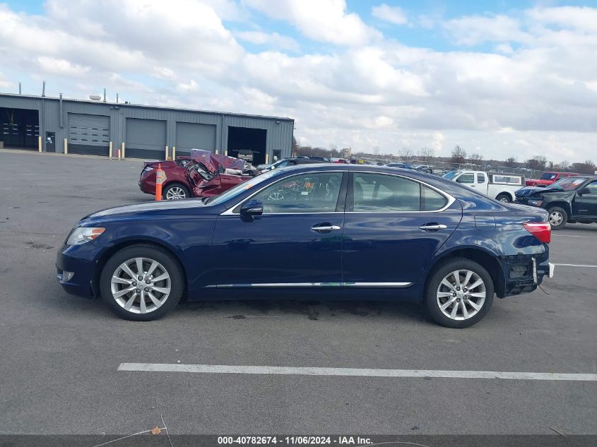 2010 Lexus Ls 460 VIN: JTHCL5EF3A5008224 Lot: 40782674