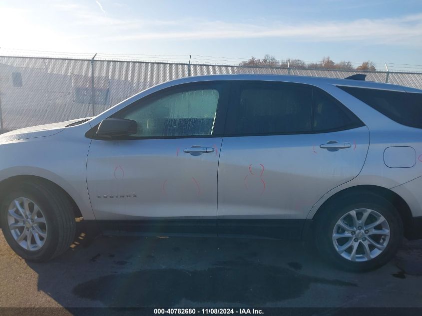 2021 Chevrolet Equinox Fwd Ls VIN: 3GNAXHEV1MS163264 Lot: 40782680