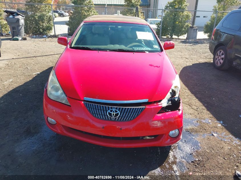 2004 Toyota Camry Solara Sle VIN: 4T1FA38P54U037002 Lot: 40782698