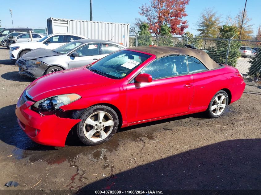 2004 Toyota Camry Solara Sle VIN: 4T1FA38P54U037002 Lot: 40782698