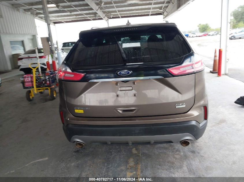 2019 Ford Edge Sel VIN: 2FMPK3J90KBC05242 Lot: 40782717