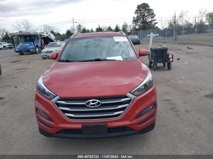 2017 Hyundai Tucson Se Plus VIN: KM8J3CA48HU482795 Lot: 40782722