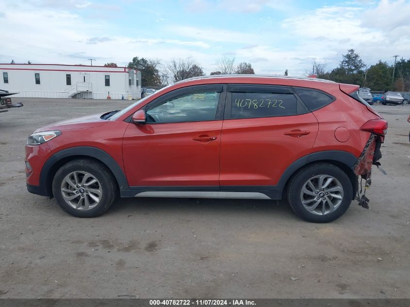 2017 Hyundai Tucson Se Plus VIN: KM8J3CA48HU482795 Lot: 40782722