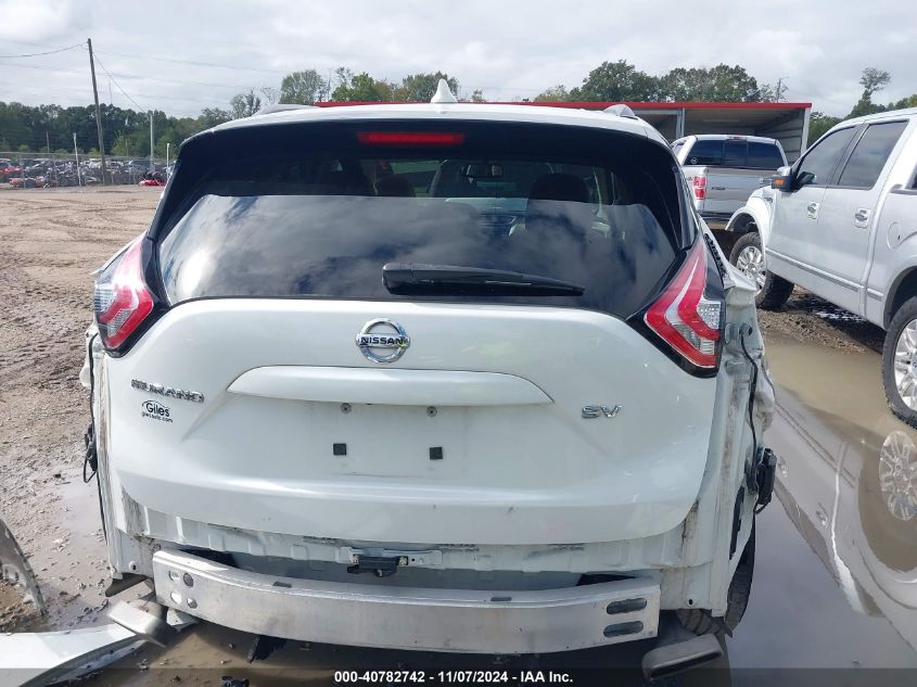 2018 Nissan Murano Sv VIN: 5N1AZ2MG7JN147560 Lot: 40782742