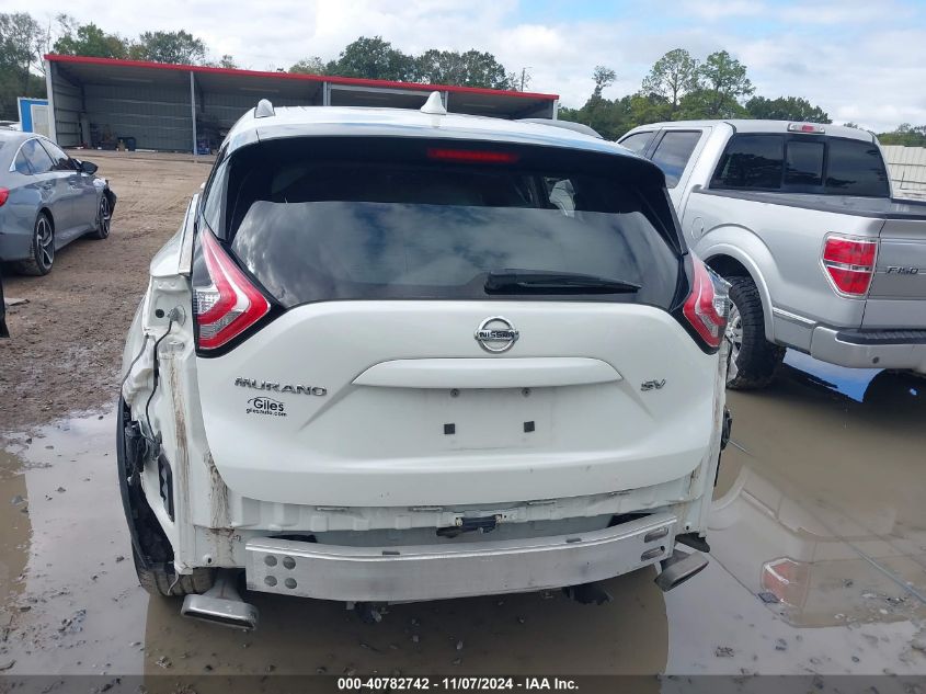 2018 Nissan Murano Sv VIN: 5N1AZ2MG7JN147560 Lot: 40782742