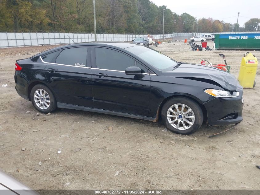 2016 Ford Fusion S VIN: 1FA6P0G71G5101835 Lot: 40782772