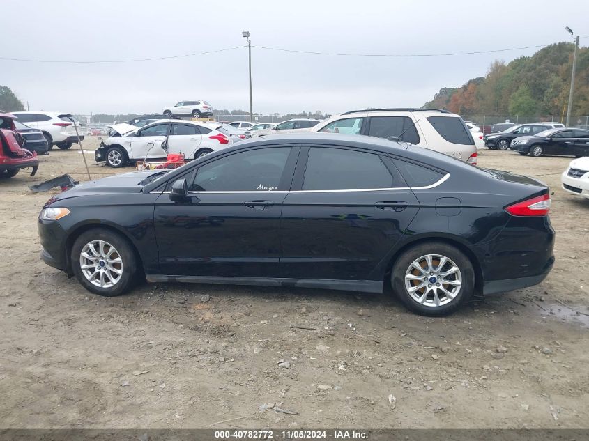 2016 Ford Fusion S VIN: 1FA6P0G71G5101835 Lot: 40782772