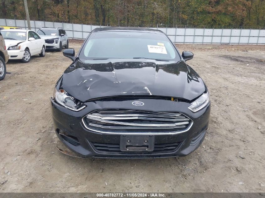 2016 Ford Fusion S VIN: 1FA6P0G71G5101835 Lot: 40782772