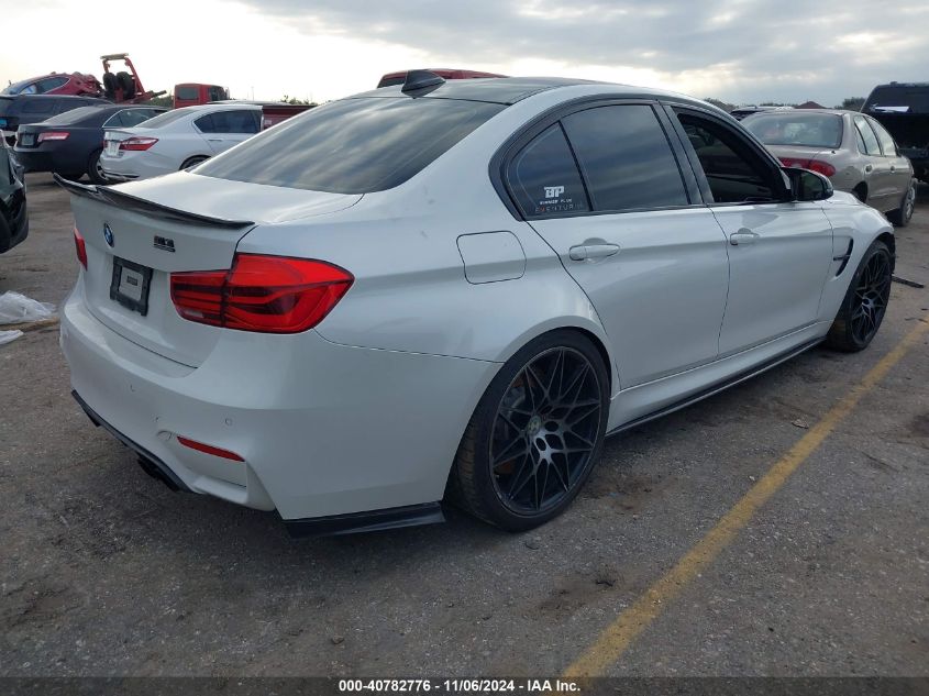 2018 BMW M3 Cs VIN: WBS8M9C54J5J78073 Lot: 40782776