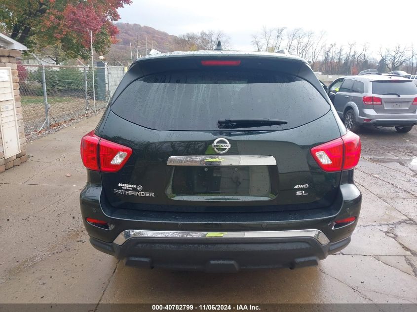 2019 Nissan Pathfinder Sl VIN: 5N1DR2MM3KC644136 Lot: 40782799