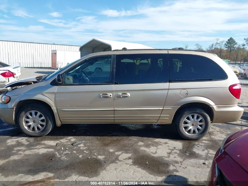 2001 Chrysler Town & Country Lxi VIN: 2C8GP54L11R390575 Lot: 40782814