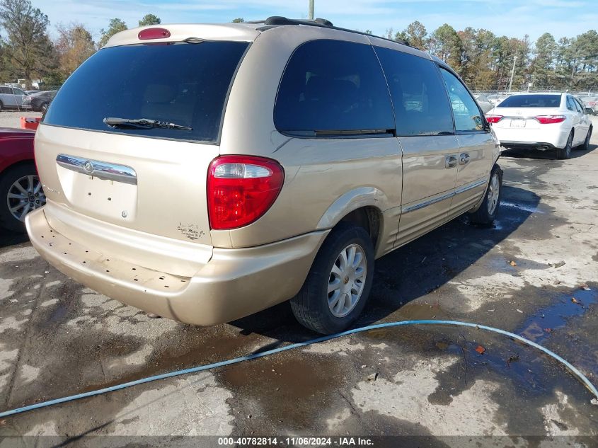 2001 Chrysler Town & Country Lxi VIN: 2C8GP54L11R390575 Lot: 40782814