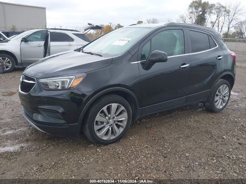 2020 Buick Encore Fwd Preferred VIN: KL4CJASB9LB005036 Lot: 40782834