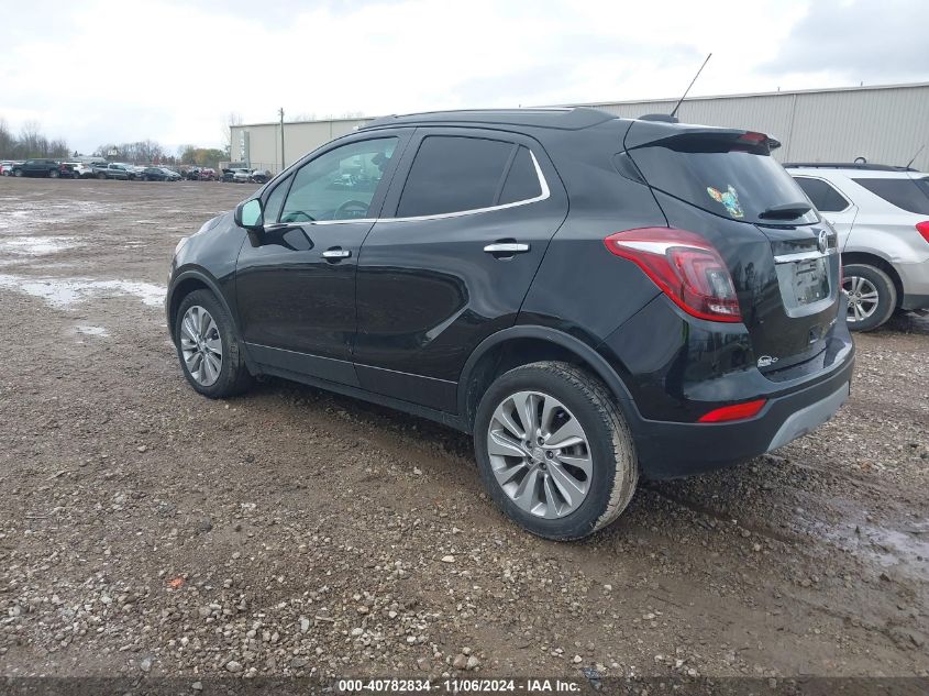 2020 Buick Encore Fwd Preferred VIN: KL4CJASB9LB005036 Lot: 40782834