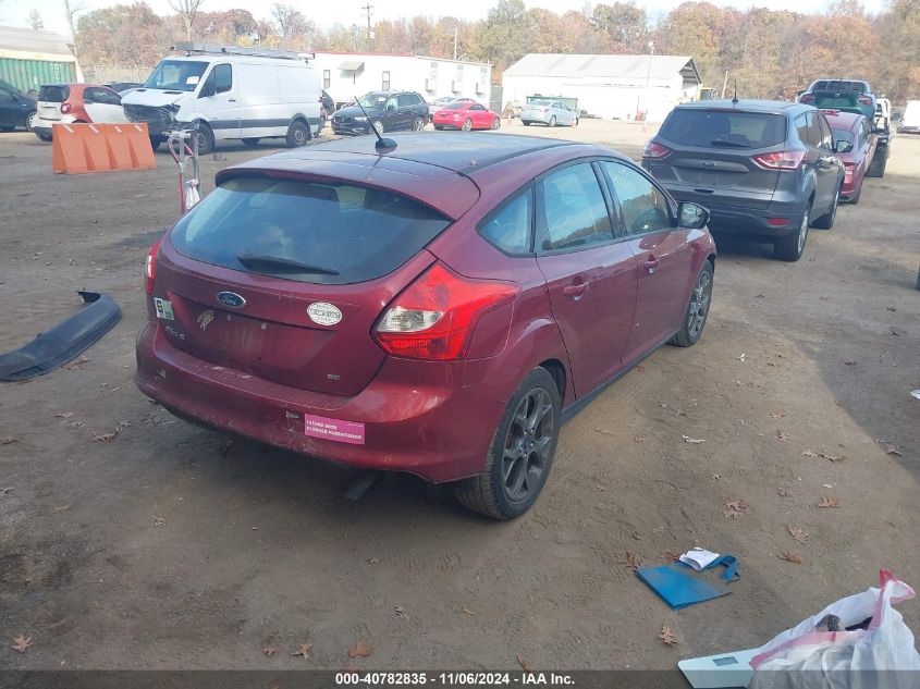 2014 Ford Focus Se VIN: 1FADP3K28EL327125 Lot: 40782835