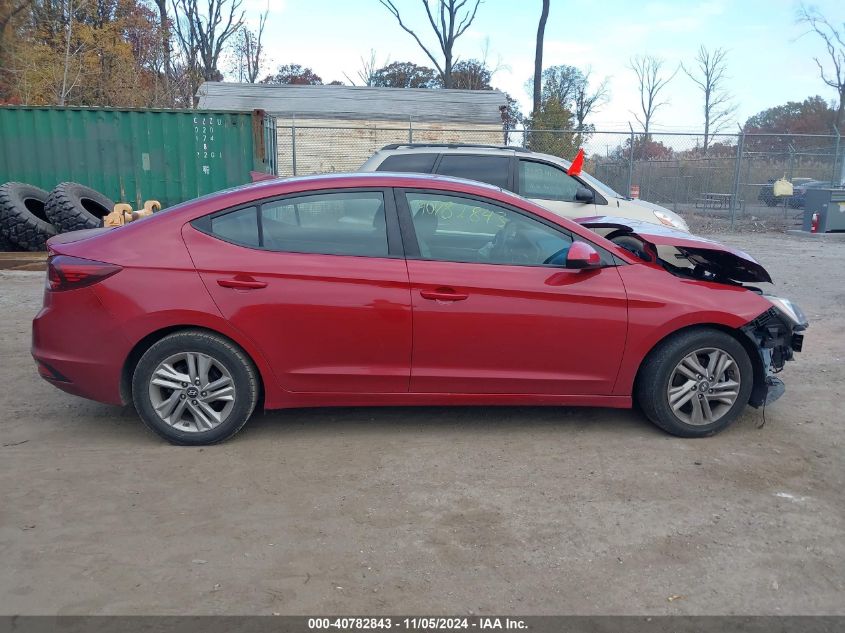 2019 Hyundai Elantra Sel VIN: KMHD84LF3KU744569 Lot: 40782843